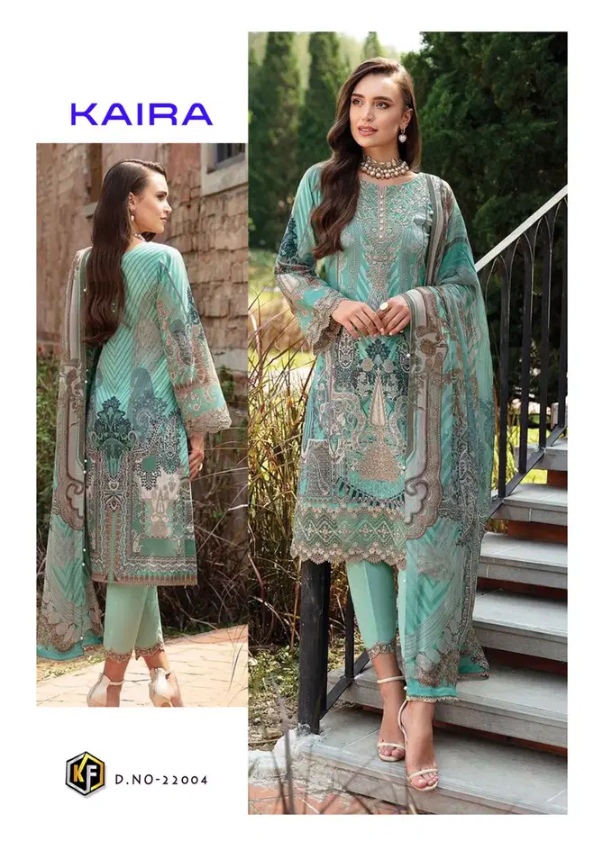 Kaira Vol 22 By Keval Heavy Cotton Luxury Printed Pakistani Readymade Suits Wholesale Online
